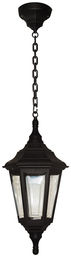 Elstead Lighting Lampa wisząca zewnętrzna Kinsale CHAIN czarna