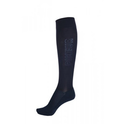 Pikeur Podkolanówki jeździeckie SEQUIN TRANSFER - nightblue