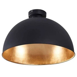 Lindby - Lya Lampa Sufitowa Ø41 Black/Gold