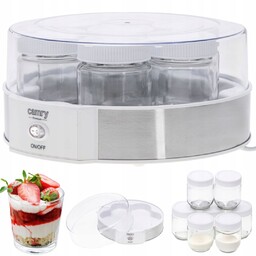 Jogurtownica automatyczna Do Jogurtów Słoiki 7x200ml 1400ml Domowy