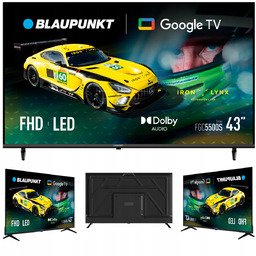 Telewizor 43'' Smart TV LED Blaupunkt Google TV
