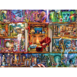 Puzzle 2D: Bogata bilblioteka 1500 elementów