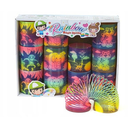 Dla Dziecka Zabawka Na Zręczność Sprężyna tęczowa 12