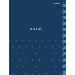 Skorowidz A5/96K kratka Colors niebieski (5szt)