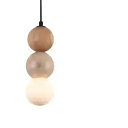 Maxlight Wisząca lampa ALICE brązowa czarna P0664 1xG9