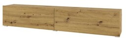 AVA DĄB ARTISAN/CZARNY Komoda RTV 180