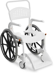 Wózek toaletowo-prysznicowy Etac Clean koła 24" biały