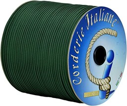 Paracord 550 Type III Basic, ciemnozielony 4 mm