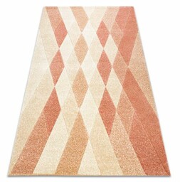 Dywan FEEL 5674/17911 ROMBY beż/terakota 140x190 cm