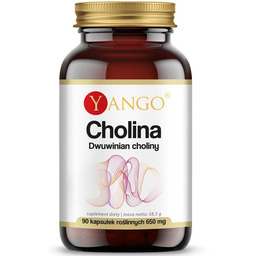 YANGO Cholina Dwuwinian Choliny 90vegcaps