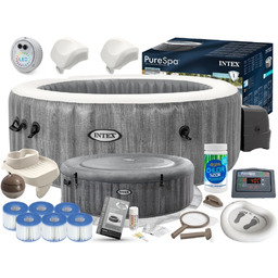 Zestaw Premium Dmuchane Ogrodowe Spa PureSpa Greywood Deluxe