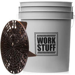 Work Stuff "WHEELS" szare wiadro detailingowe + Separator