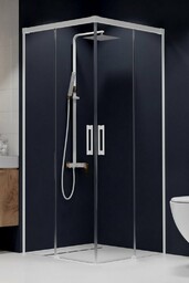 Radaway Idea White Kdd kabina 70x70cm szkło przejrzyste