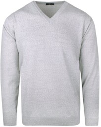 Męski Sweter Wełniany (V-neck) - Max Sheldon -