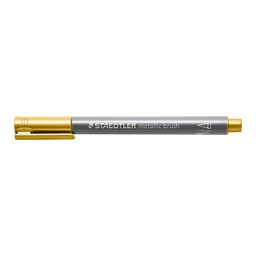 Flamaster pędzelkowy Metallic brush 10szt. złoty Staedtler