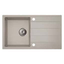 Zlewozmywak granitowy ZING 1-komorowy długi ociekacz 76 x