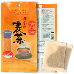 Japońska herbata jęczmienna Mugicha w saszetkach 80 g