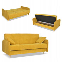 Kanapa sofa Alvo rozkładana wersalka funkcja spania pojemnik