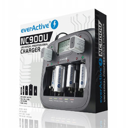 Ładowarka 8PÓL do akumulatorków 9V (6F22), Aa, Aaa,