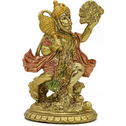 alikiki Hinduski Bóg Latający Hanuman Statua-Indyjski Idol Hanuman