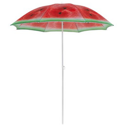PATIO Parasol ogrodowy 47511 Czerwono-zielony 170 cm