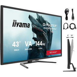 OUTLET Monitor gamingowy iiyama G-Master G4380UHSU-B2 43'' 4K