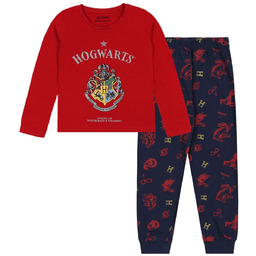 Harry Potter Chłopięca piżama z długimi spodniami, długi