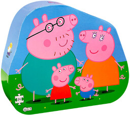 Puzzle dla dzieci w ozdobnym pudełku, Rodzina, 24