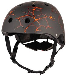 HORNIT Kask Lava LAM932 Czarno-pomarańczowy dla Dzieci (rozmiar