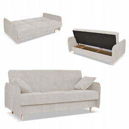 Kanapa sofa Alvo rozkładana wersalka funkcja spania pojemnik