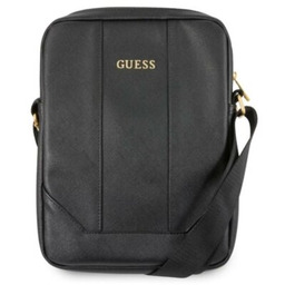 GUESS Torba na tablet Saffiano Czarny