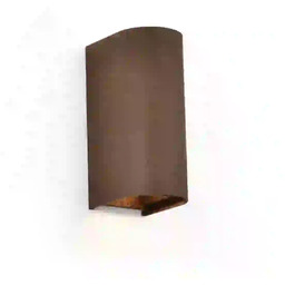Maxlight Lampa na elewację góra-dół BADIA brązowa W0470