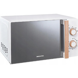 Pojemna Dobra Mikrofalówka 700W 20L Timer Rozmrażanie Retro