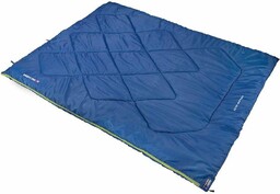 Śpiwór High Peak Ceduna Duo 200x150 cm niebiesko-granatowy