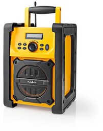 Nedis Radio Budowlane Bt Fm IPX5 RDFM3100YW