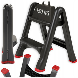 Curver 14183-B-2 Składana Drabinka Taboret Antypoślizg Podest Stołek