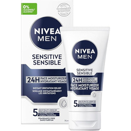 Nivea For Men Sensitive pielęgnacja twarzy, 75 ml