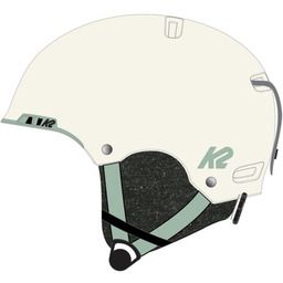 Kask damski K2 MERIDIAN white pearl 55-59