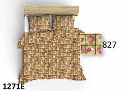 Extrapościel Pościel z kory 140x200 1271E beżowa serca