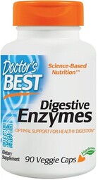 Doctor''s Best Digestive Enzymes 90 Vcaps