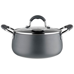 Garnek aluminiowy Nordica z pokrywką 20 cm 3