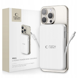 Power Bank Powerbank 15W 10000MAH Do Magsafe Kabel