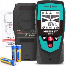 Detektor Przewodów Wykrywacz Kabli Metalu Drewna Solidny Wytrzymały