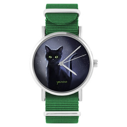 Pakamera Zegarek - Czarny kot , noc 2