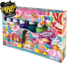 Zestaw Tubi Jelly 6 kolorów - Słodycze