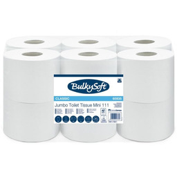 Papier toaletowy centralnego dozowania Mini BulkySoft, 2w biały,