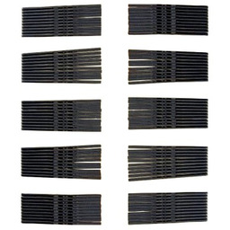 Wsuwki do włosów czarne 4,5cm 100 szt