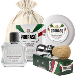 Zestaw do golenia na prezent - mydło, pędzel