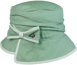 Kapelusz Lniany Uni Bucket by Lierys, miętowy, One