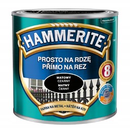Hammerite Farba Na Rdzę Czarny Mat 2.5L